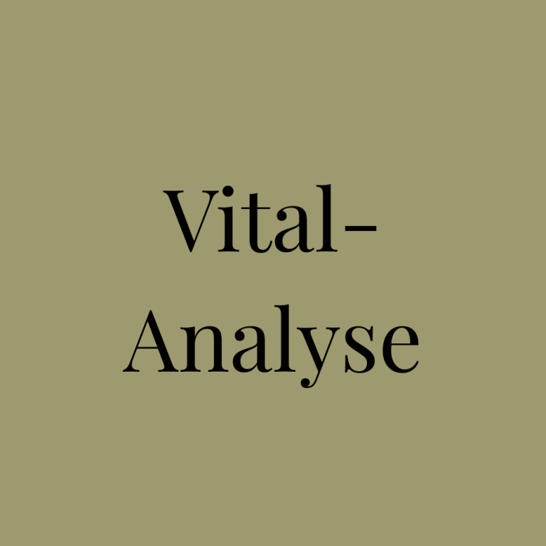 Zur Vitalanalyse Seite von Klar gesund | Anna Gassner - Gesundheit verstehen- Kachel